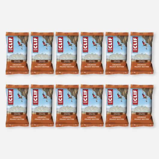 Clif Bar - Crunchy Peanut Butter - 12 x 68g