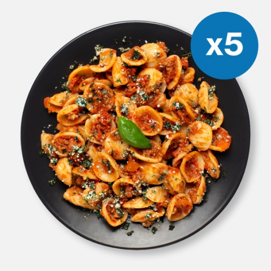 Nduja Pork Pasta Kit - 378 kcal - Meals For The Week 1 Person