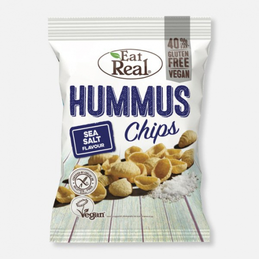 Eat Real Hummus Sea Salt Grab Bag 45g