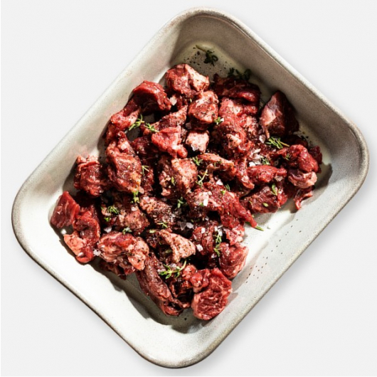 Extra Lean Free Range Diced Beef - 200g