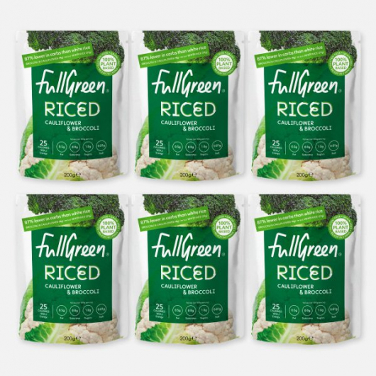 Fullgreen Riced Broccoli with Cauliflower 6 x 200g