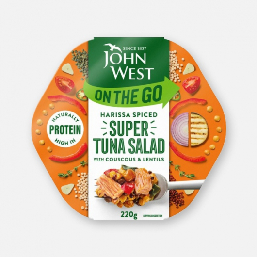 John West On the go Harissa Spiced Super Tuna Salad