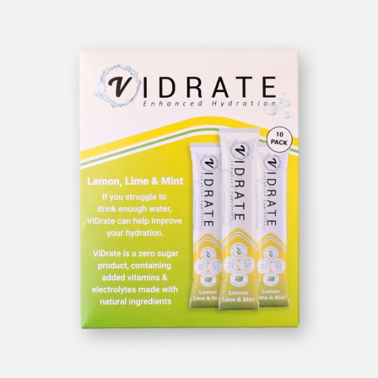 Lemon, Lime & Mint ViDrate - 10 x 5g Sachets