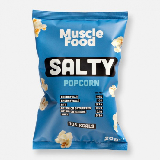 MuscleFood Salty Popcorn 20g