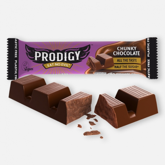 Prodigy Vegan Chunky Creamy Chocolate Bar