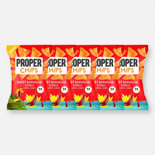 PROPERCHIPS - Sweet Sriracha Chilli - 5 x 20g
