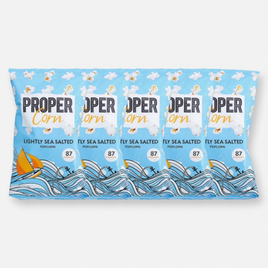 PROPERCORN - Lightly Sea Salted Popcorn - 5 x 20g