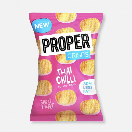 PROPERCRISPS Thai Sweet Chilli Crisps 30g