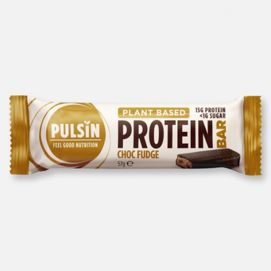 Pulsin Plant Based Protein Bar - Choc Fudge 57g 