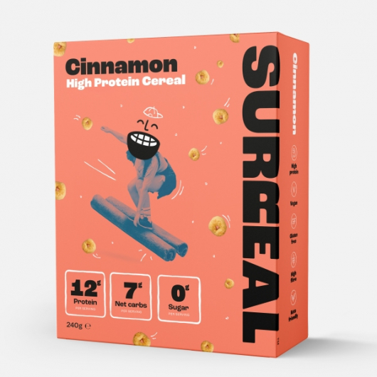 Surreal High Protein Cereal Cinnamon Flavour - 240g