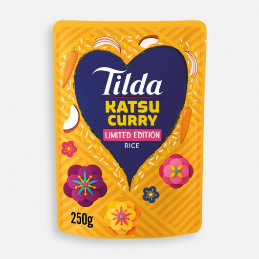 Tilda Microwave Katsu Curry Jasmine Rice 250g