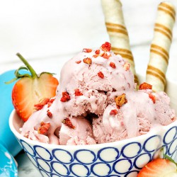 High Protein Strawberry Ice Cream - 500ml