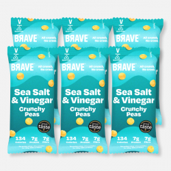 Roasted Peas Sea Salt & Vinegar 6 x 35g