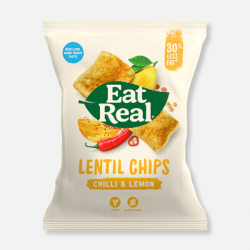 Eat Real Chilli & Lemon Lentil Chips 40g