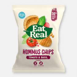 Eat Real Hummus Tomato & Basil Grab Bag 45g