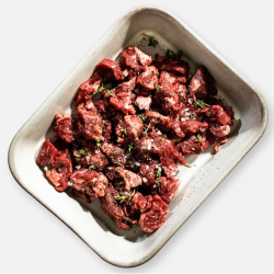 Extra Lean Free Range Diced Beef - 200g