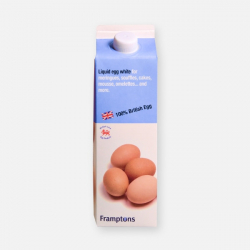 Fresh British Liquid Egg Whites - 1L