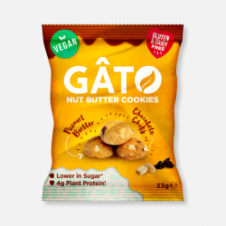 GATO Mini Cookies - Peanut Butter Choc Chip 33g