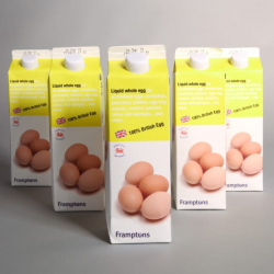 5 x British Liquid Whole Eggs Cartons