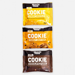 MuscleFood Cookies - Mixed Flavour Bundle x3