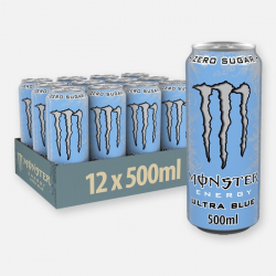 Monster Energy Ultra Blue - 12 x 500ml