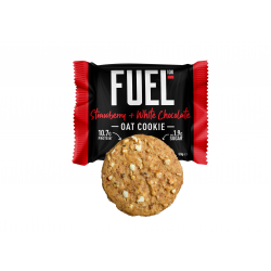 Fuel 10k Oat Cookies-1 Cookie-White Choc & Strawberry