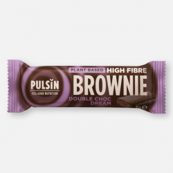 Pulsin High Fibre Brownie - Double Choc Dream 35g