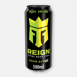 Sour Apple Reign Zero Calorie BCAA Energy Drink - 500ml